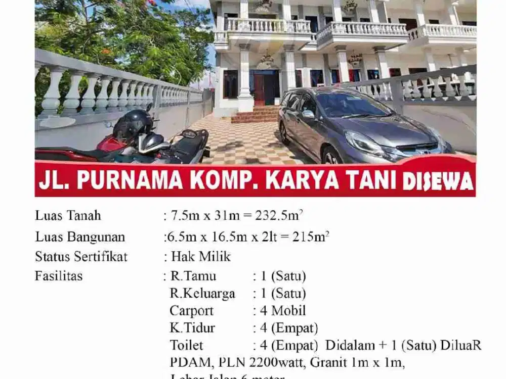 Rumah Sewa Mewah