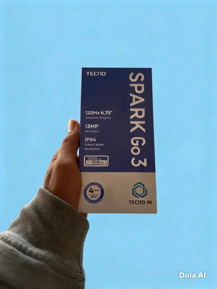 FAST RESPON WA Tecno Spark GO3 4+4/128 Garansi resmi 13bln