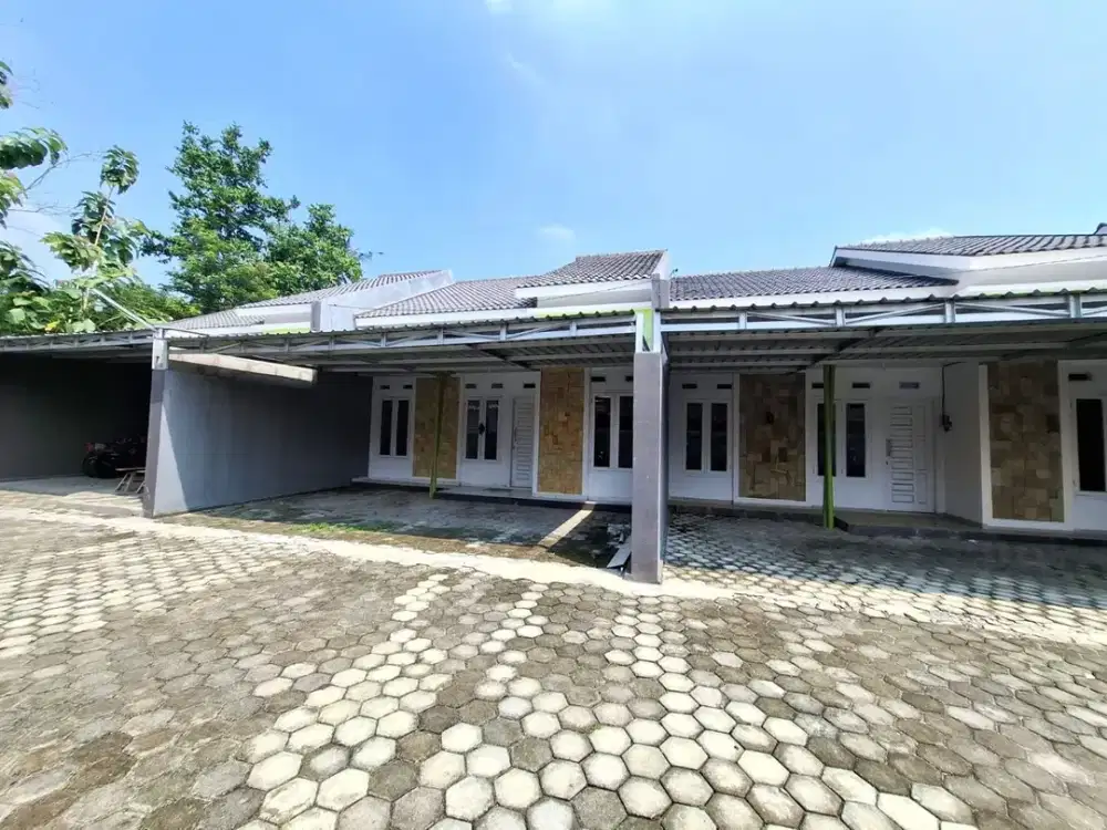 Tinggal 2 Unit! Rumah Cluster One Gate Siap Huni Selatan Selokan Mataram