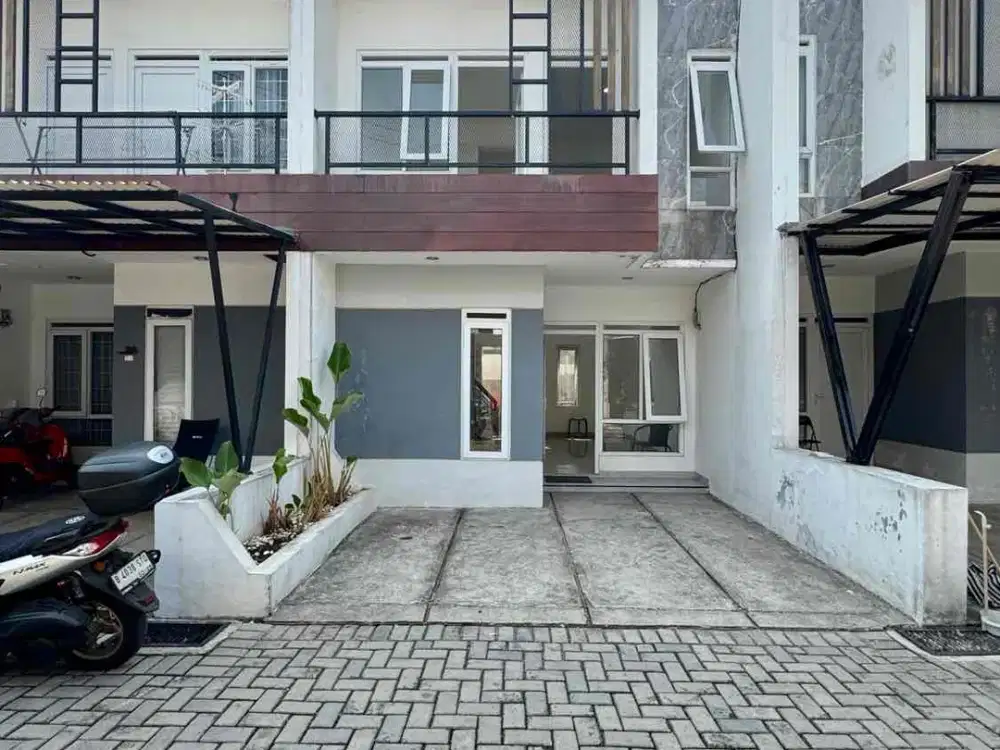 Rumah Pondok Cabe 2 Lantai Siap Huni Cluster Pinggir Jalan Utama
