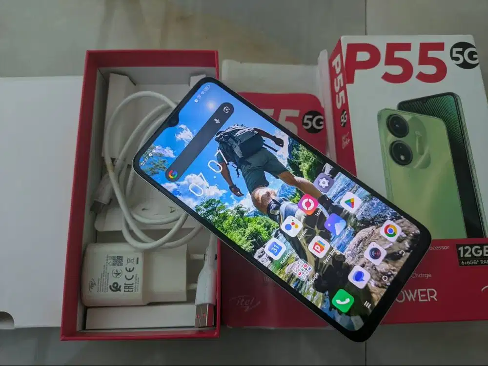 Itel P55 5G 6/128 Fullset