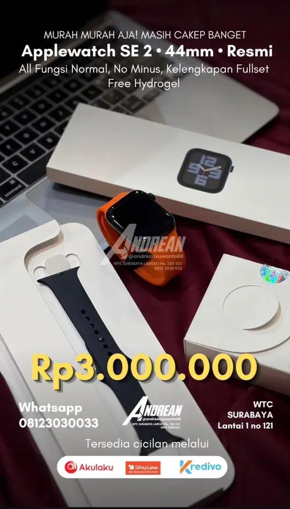 Second Apple Watch Se 2 44 mm