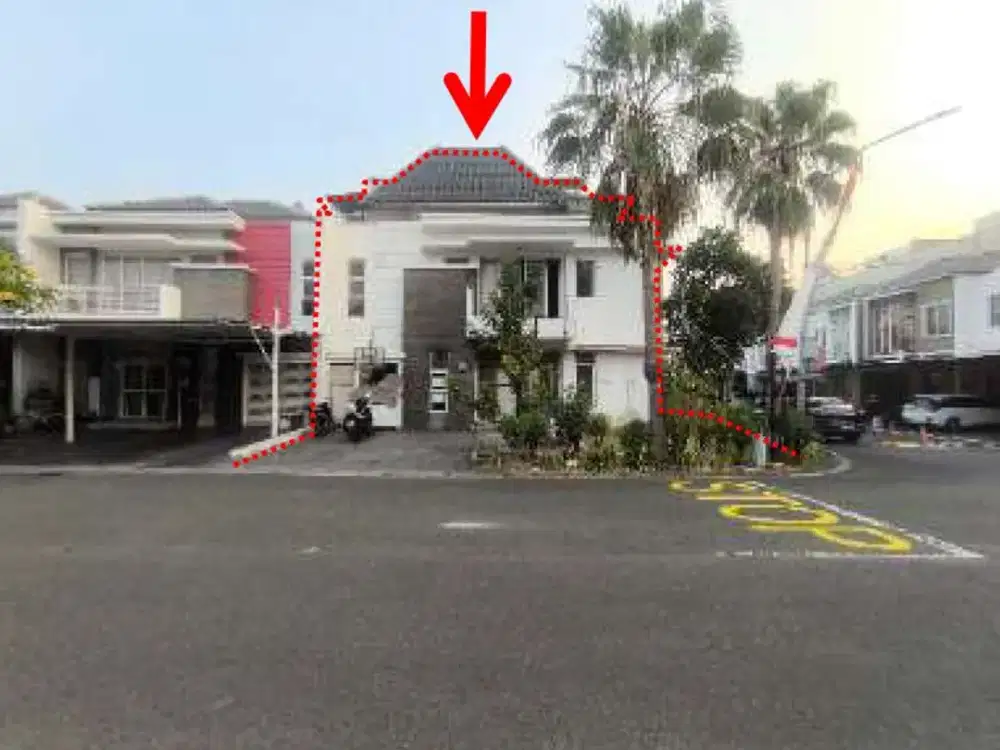 Di Jual Lelang Rumah 2 Lantai di Perumahan Green Lake City, Cluster Amerika, Jl. Amerika Boulevard , Kel. Petir, Kec. Cipondoh, Kota Tangerang,