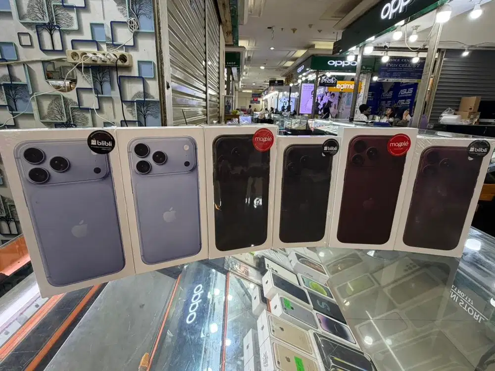 Beli iphone 18 series 17 pro 17 promax 16 15 14 new seken boleh twarin