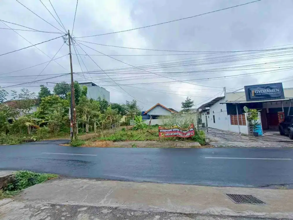 Dijual Tanah Strategis Pinggir Jalan Aspal dekat Hotel Hyatt, dan SCH mall
