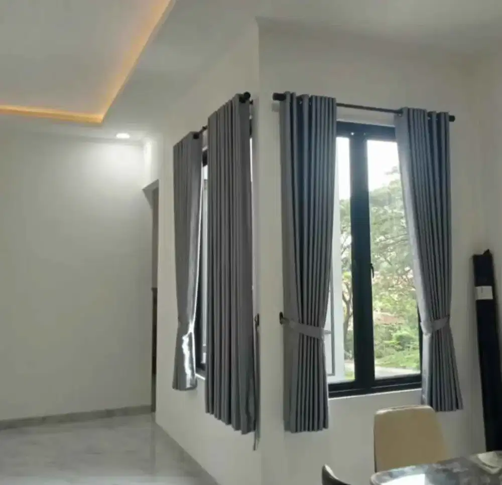 Hordeng Minimalis | Gorden Custom | Wallpaper dinding