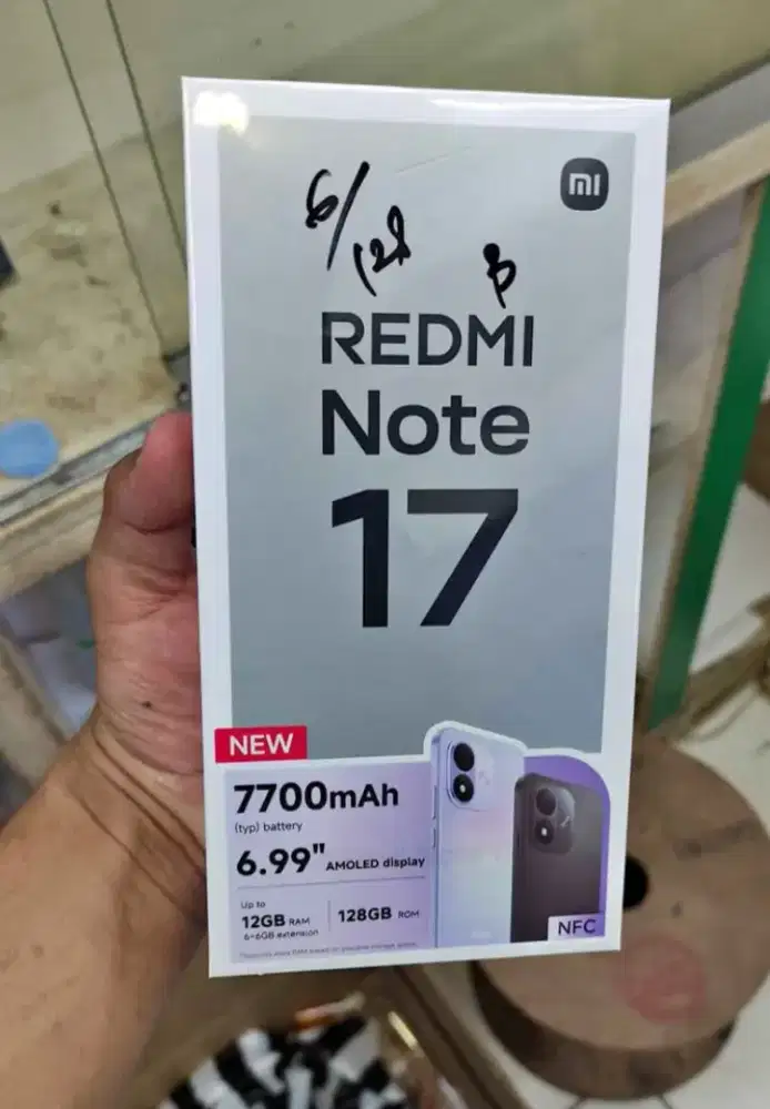 Redmi Note 17 6/128 Baru