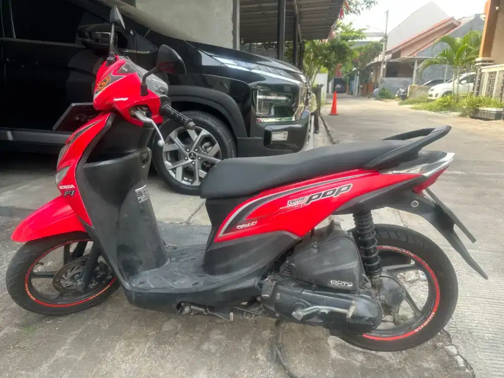 Honda Beat Pop 2015 Merah