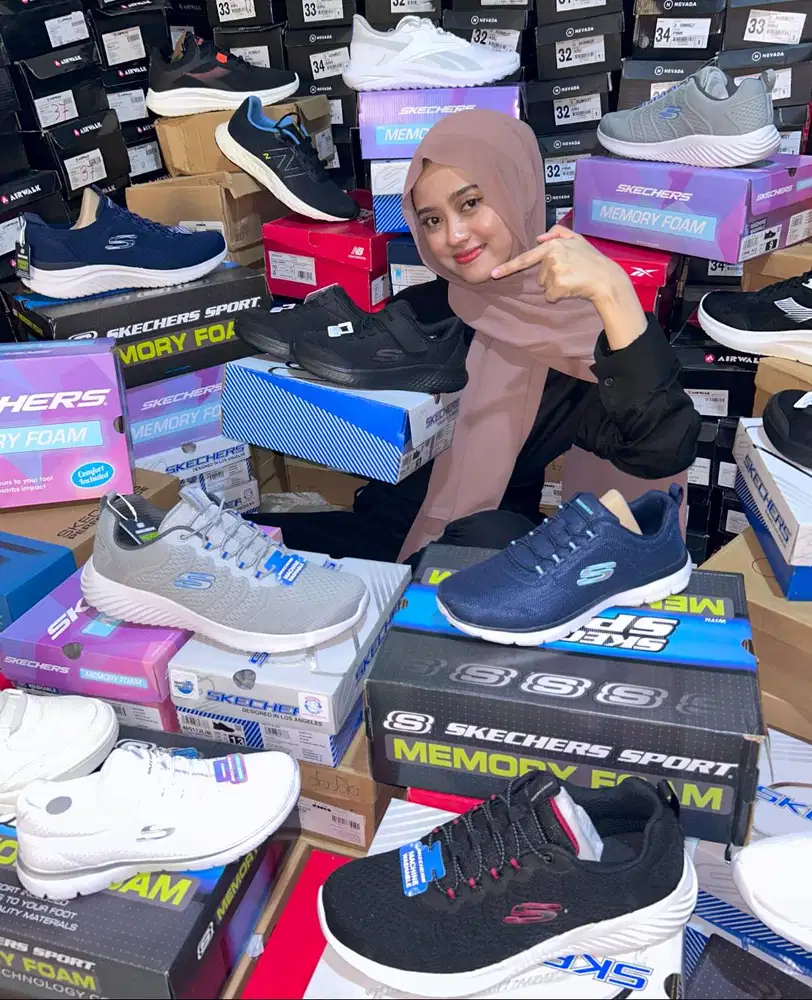Obral Sepatu Skechers Ori Sport Station