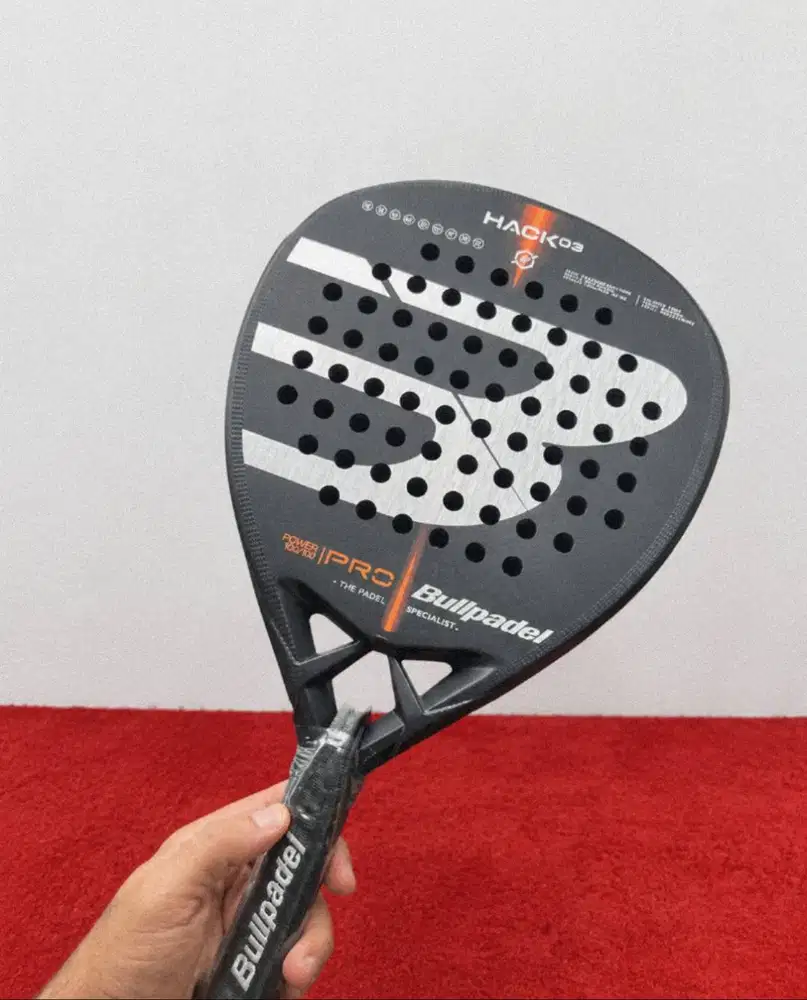 Raket Padel Bullpadel Hack 03 Pro - Mulus / Like New