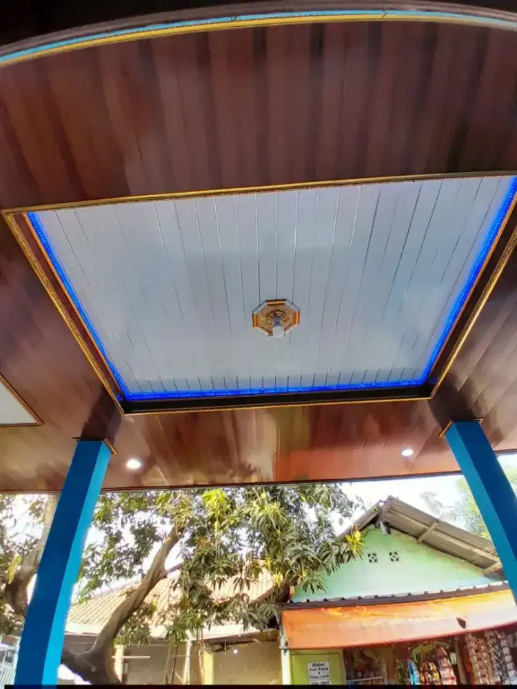 Jual bahan dan terpasang plafon pvc