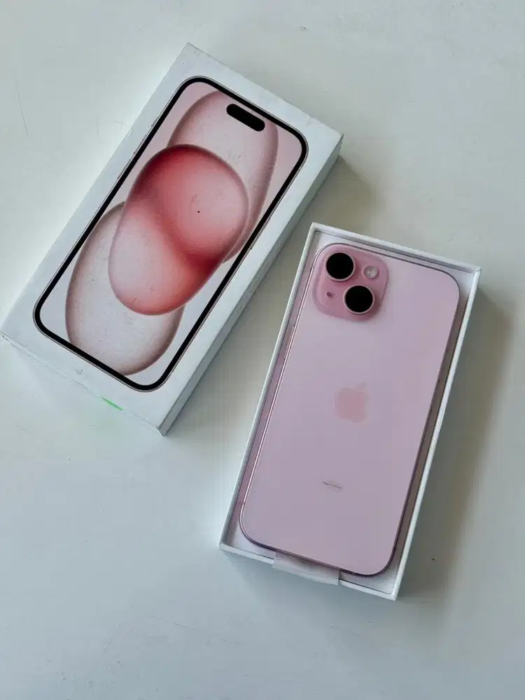 Iphone 15 128gb Pink IBOX BH 97 GARANSI JUNI 2027