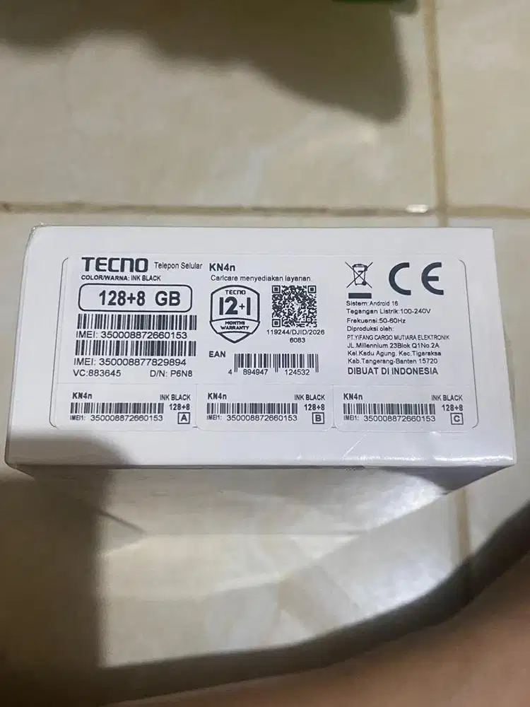 JUAL HP BARU MEREK TECNO SPARK 50