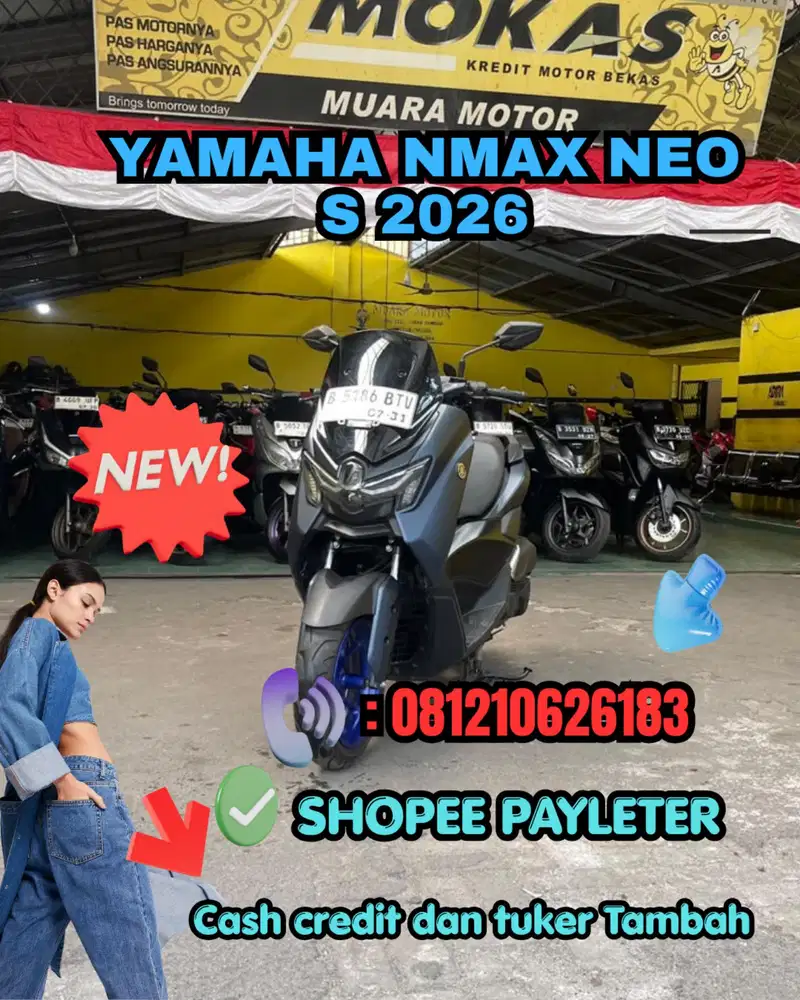 YAMAHA NMAX NEO S 2026 KOMPLIT