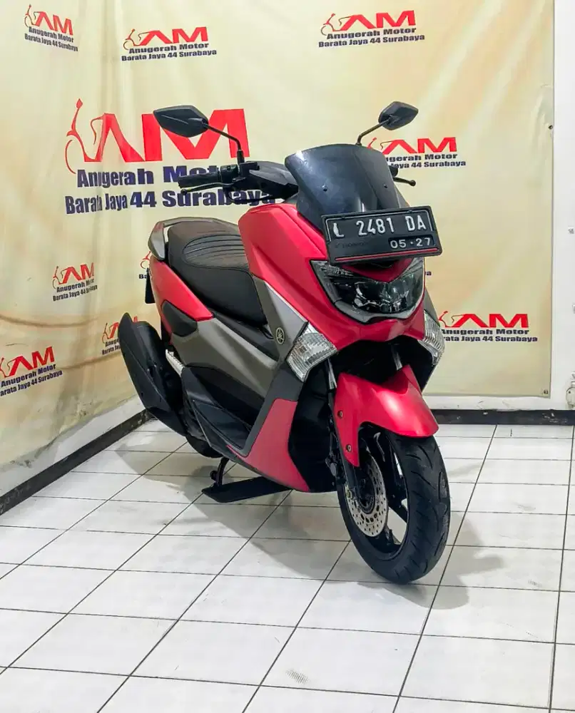 Ready Yamaha Nmax 155 Tahun 2017 warna merah doff