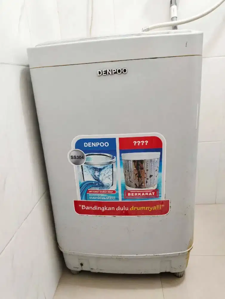 Mesin cuci second rasa baru