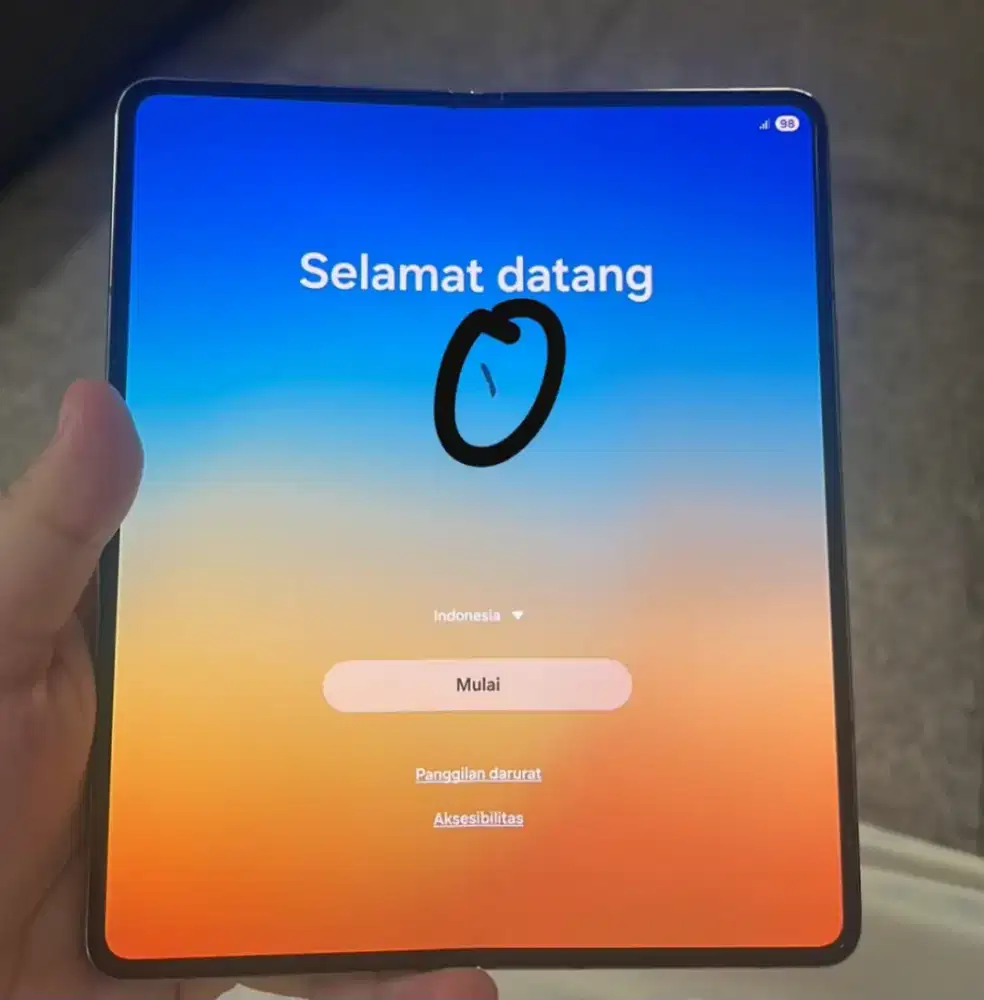 Samsung z fold 4 512gb sein resmi unit only