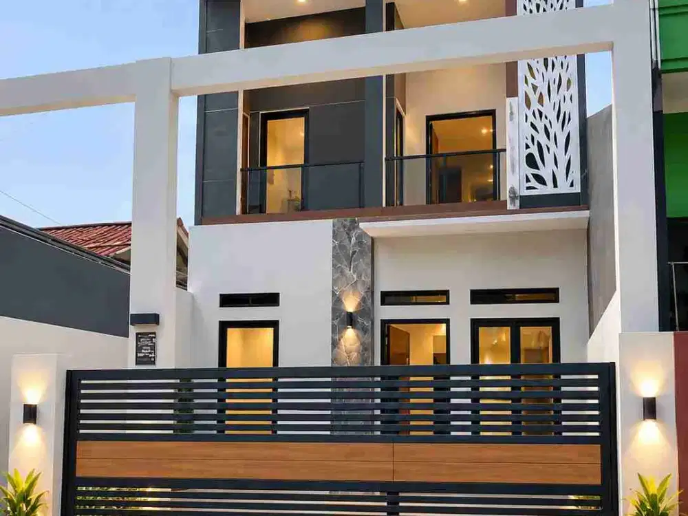 Dijual Rumah Baru Cantik Dua Lantai di Vila indah permai bekasi kota