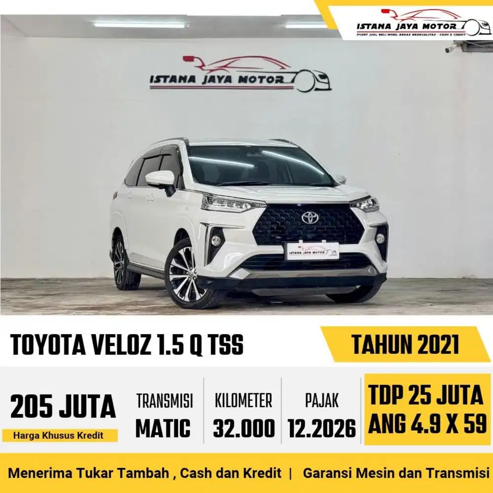 TOYOTA VELOZ Q TSS CVT 2021