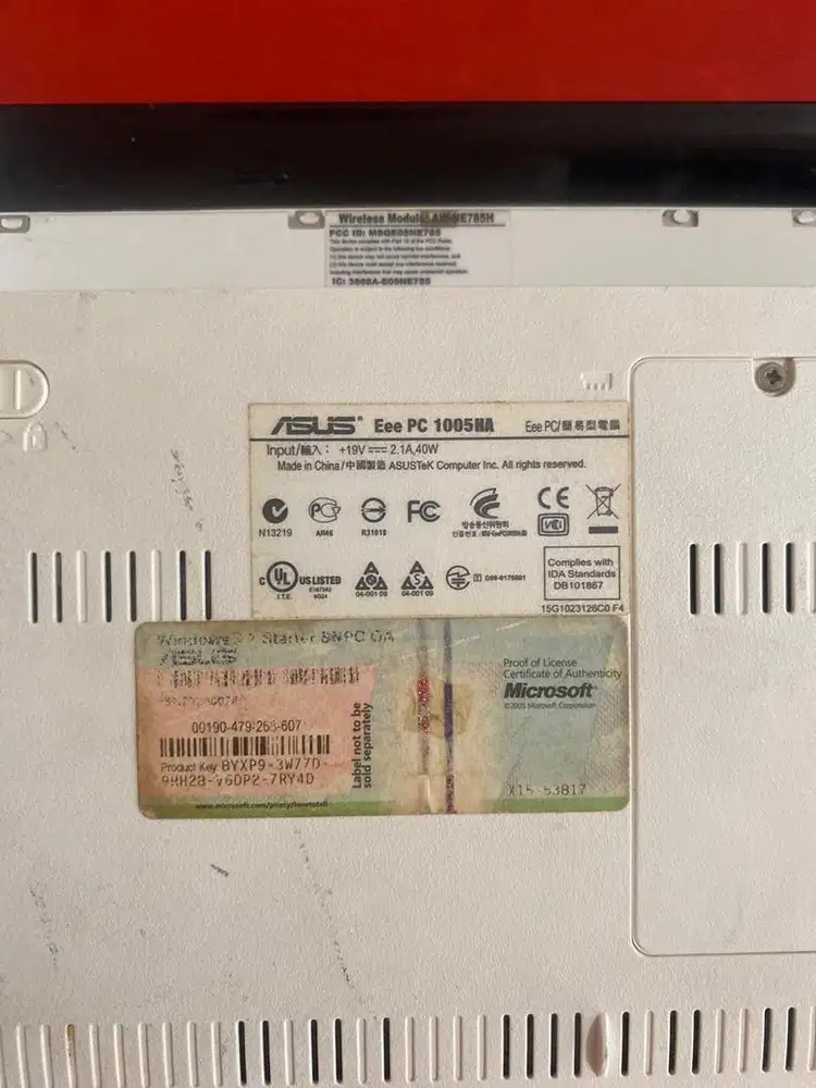 Laptop compaq mati total