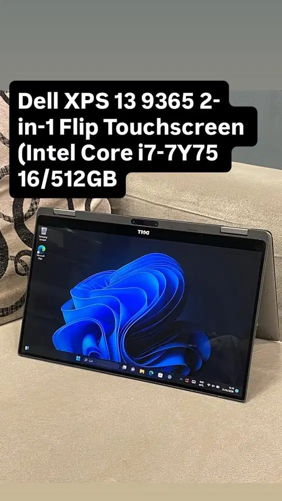 Dell XPS 13 9365 2-in-1 Flip Touchscreen (Intel Core i7-7Y75 16/512GB