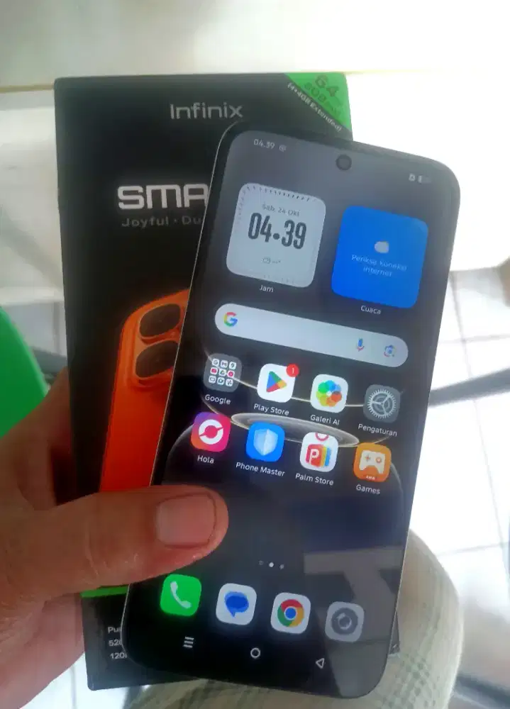 Imfinix Smart 20  4 64  Mulus  Full Set  Resmi INFINIX
