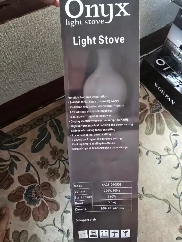 Kompor listrik ( onyx light stove )