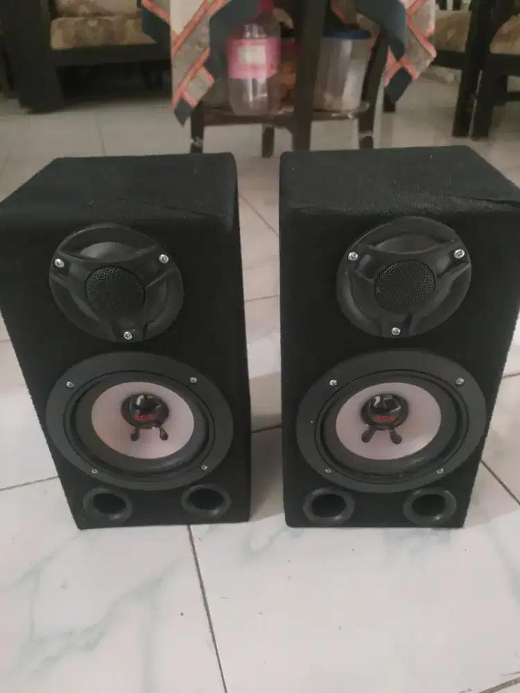 [DIJUAL] Sepasang Box Speaker Middle + Tweeter ACR (Box MDF)