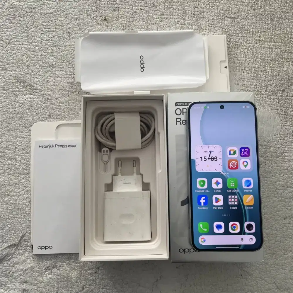 Oppo Reno 14 5G Warna Putih 12/256GB