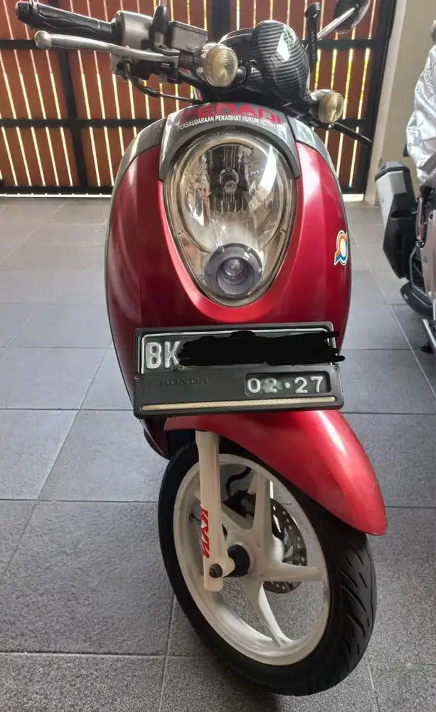 Scoopy 2012 110cc Merah