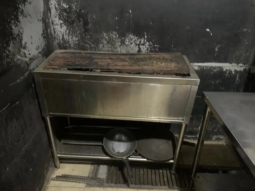 Meja Bakaran Stainless Steel