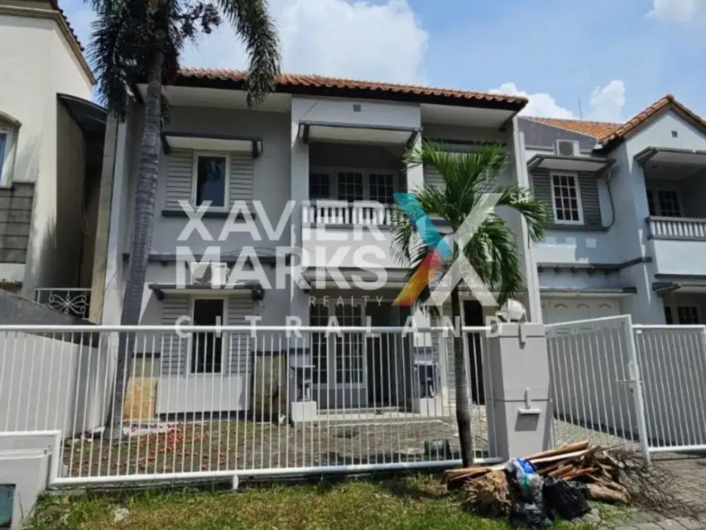 Rumah Citraland Villa Sentra Raya Bagus Lokasi Prime Depan Taman