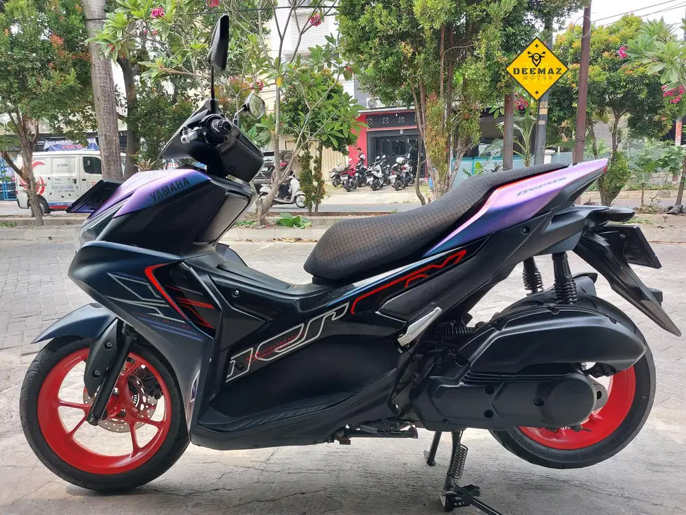 (DP 500 Rb)‼️ Plat B DKI Yamaha Aerox Cyber City Biru 2024 Cash Kredit