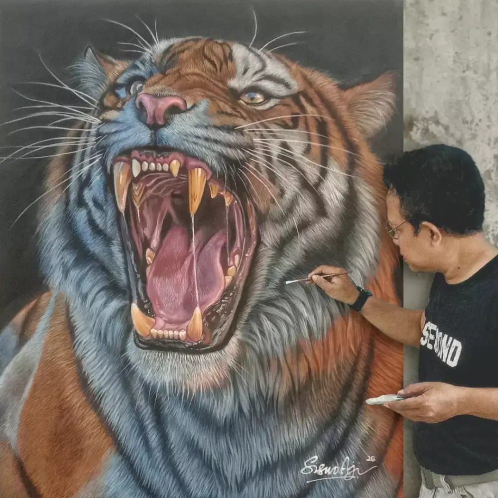 Lukisan harimau