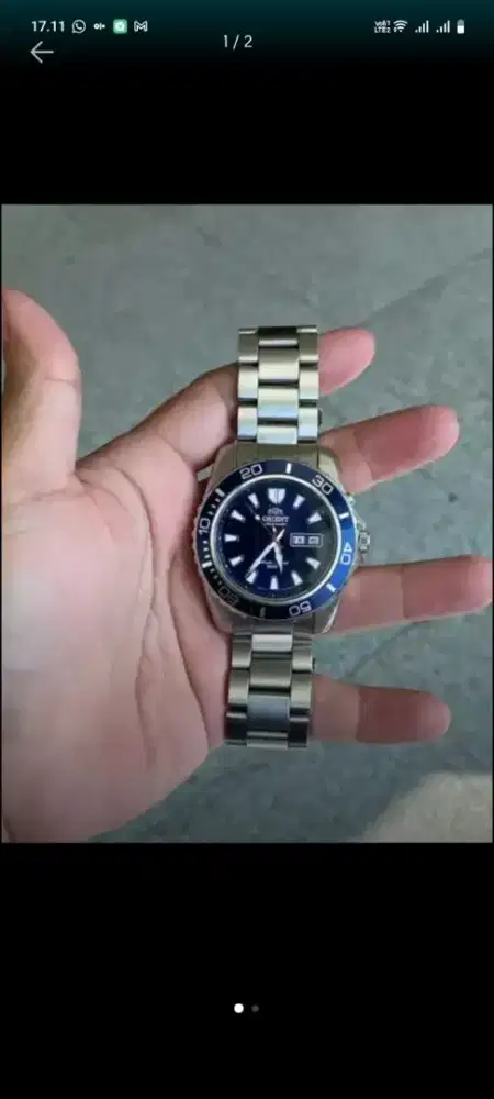 Orient Mako XL Blue