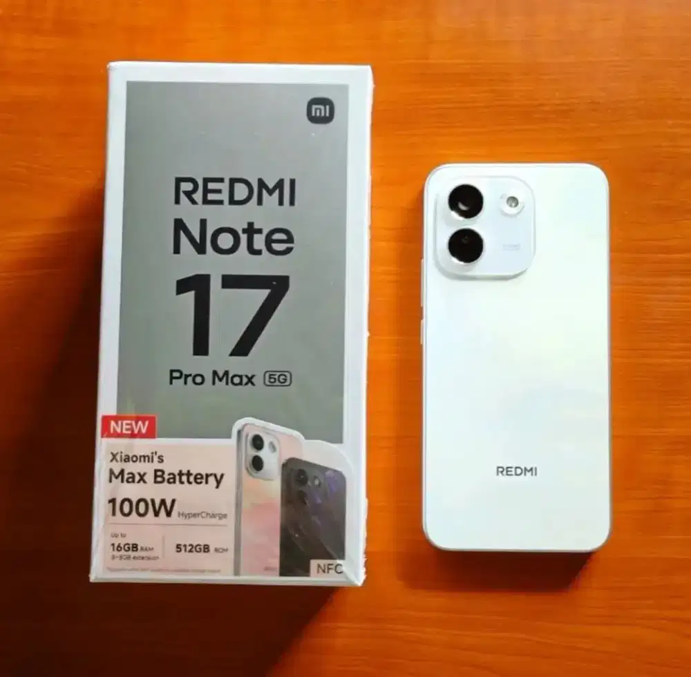 Redmi Note 17 Pro Max 8/512GB Fullset Second