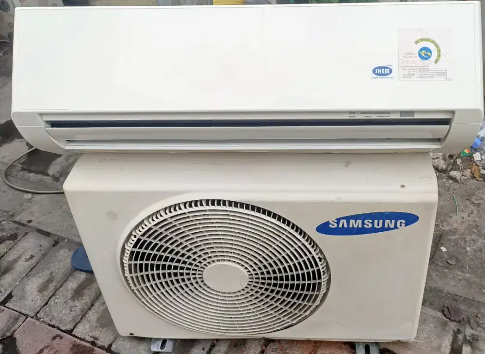 Jual ac samsung 1/2 pk lowatt 320wat 0 wat 95% ori semu