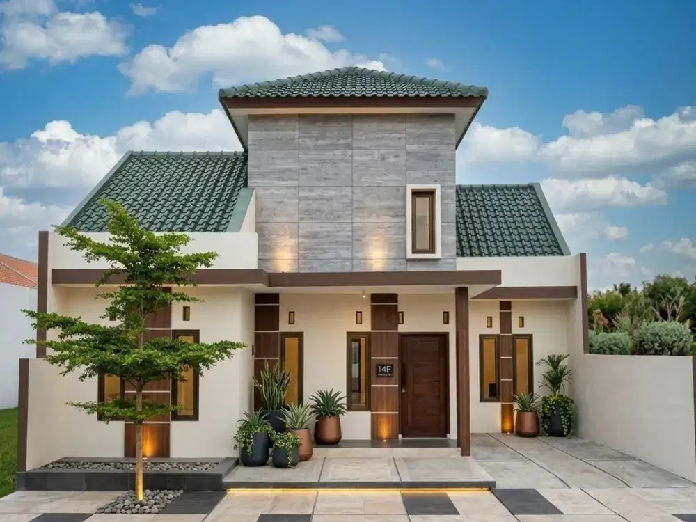 Rumah Minimalis Modern Siap Huni: Nyaman, Asri, & Akses Super Mudah!