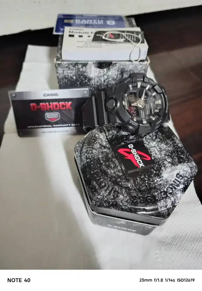 G-Shock GA-700-1BDR