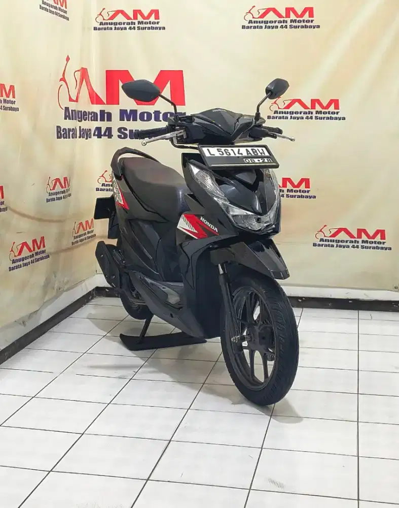 Honda Beat CBS Tahun 2023 warna Hitam