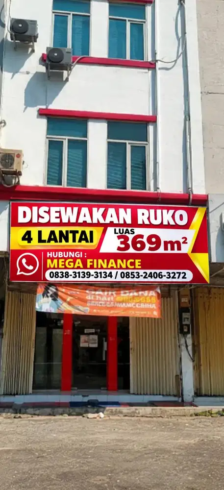 Rp.110 Juta/Thn Disewakan Ruko Pusat Kota Surabaya Jl.Dr.Ir.H.Soekarno