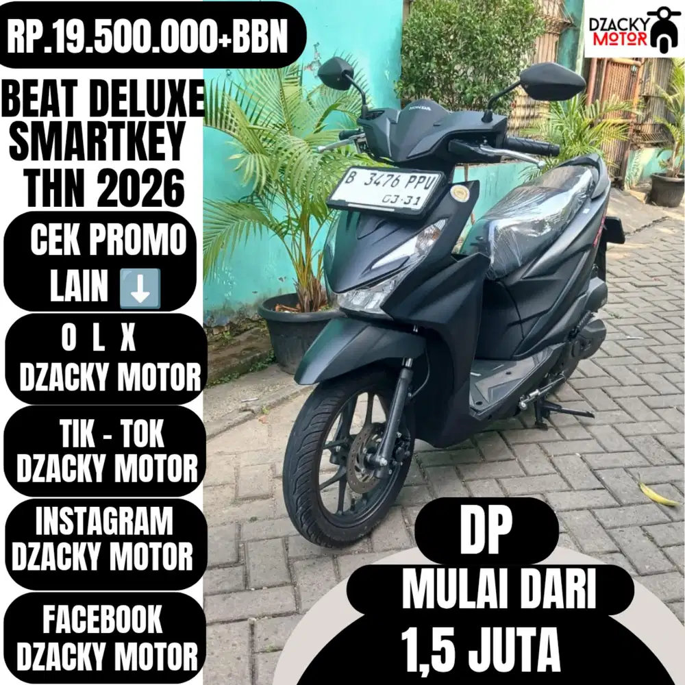 BEAT DELUXE SMARTKEY 2026 SECOND LIKE NEW