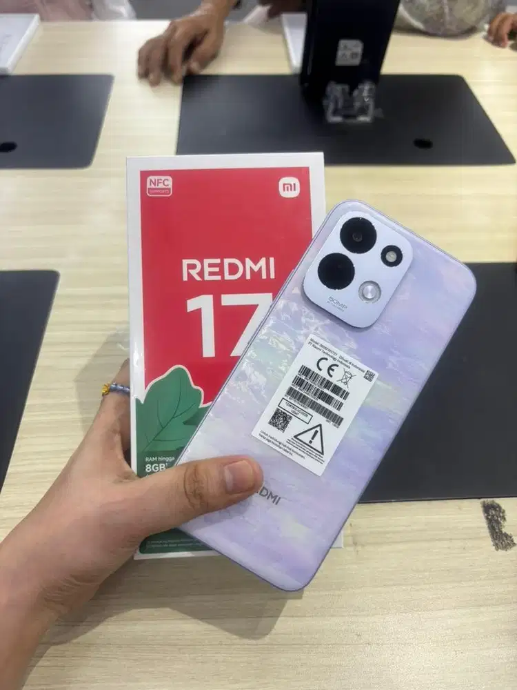 NEW REDMI 17 RAM 4+4/128