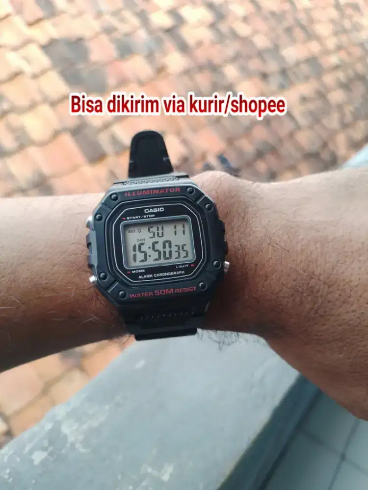 Jam tangan casio W 218H