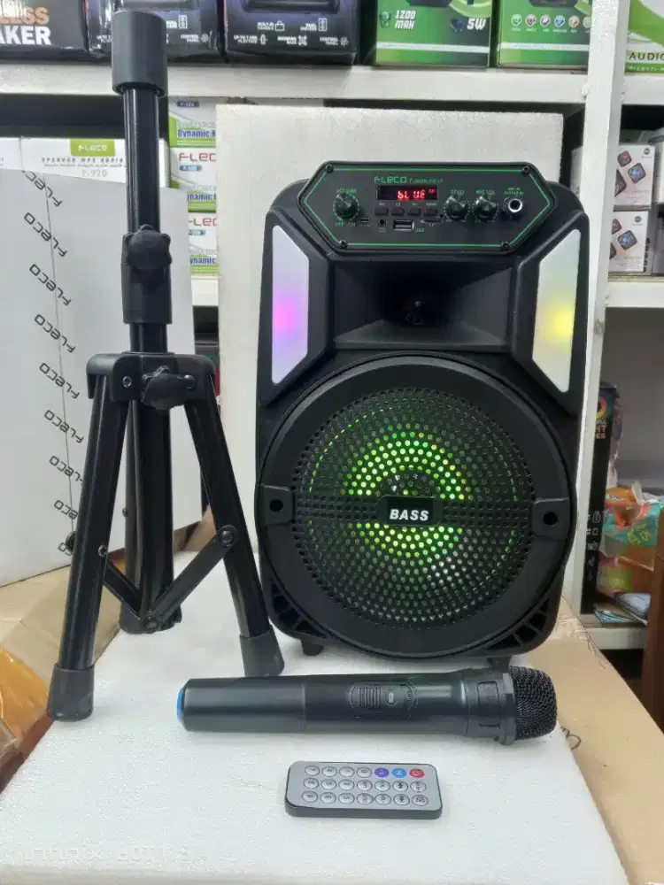 Speaker karaoke 8,5, in wireless stand