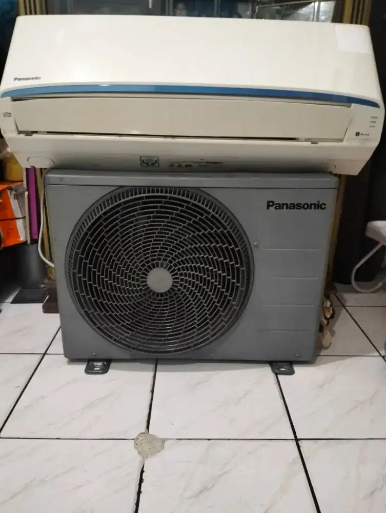 ac split 1/2 pk panasonic dingin, bagus