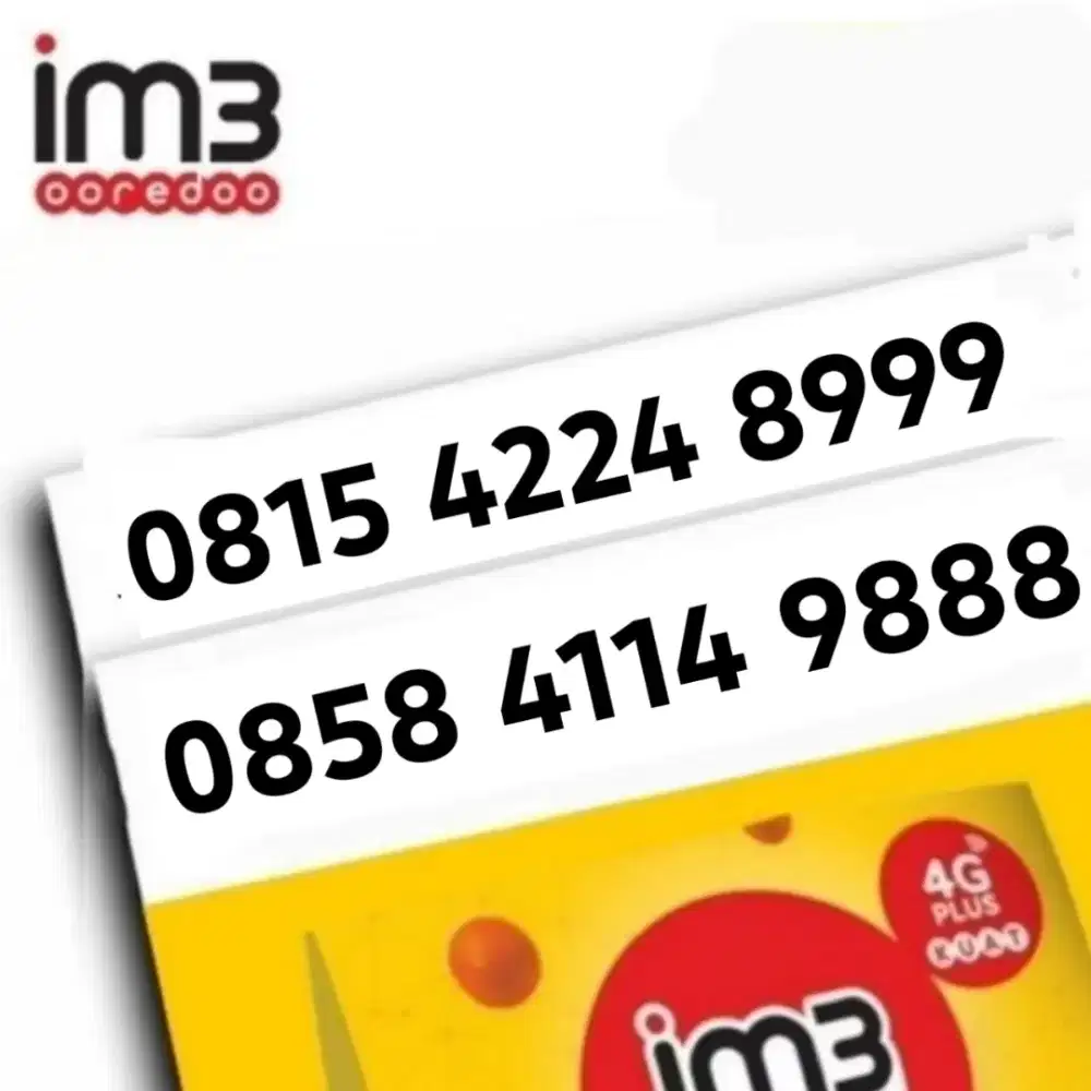Nomor cantik Indosat Ooredoo rapi