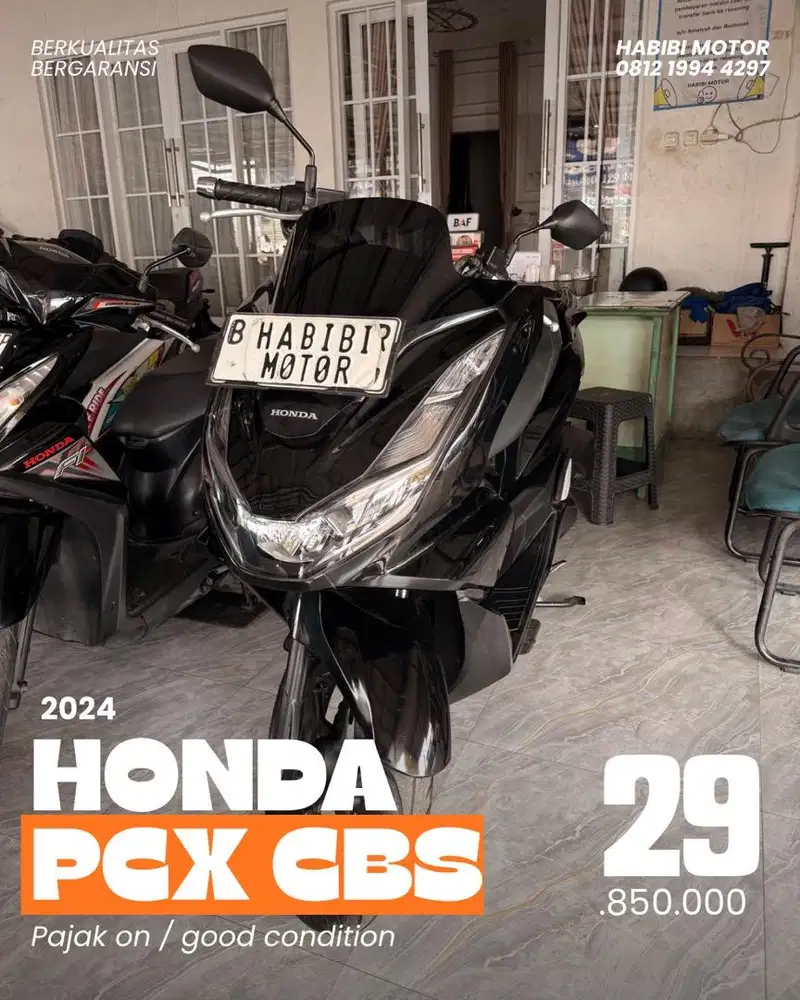 HONDA PCX 160 CBS 2024 bisa cash / kredit