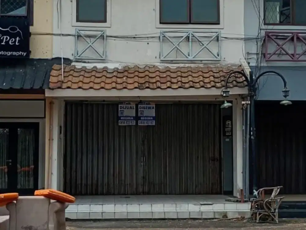 Ruko BSD Sektor Tujuh Dua Lantai, Dijual atau Disewa