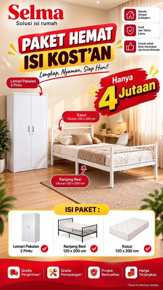 PAKET HEMAT ISI KOS